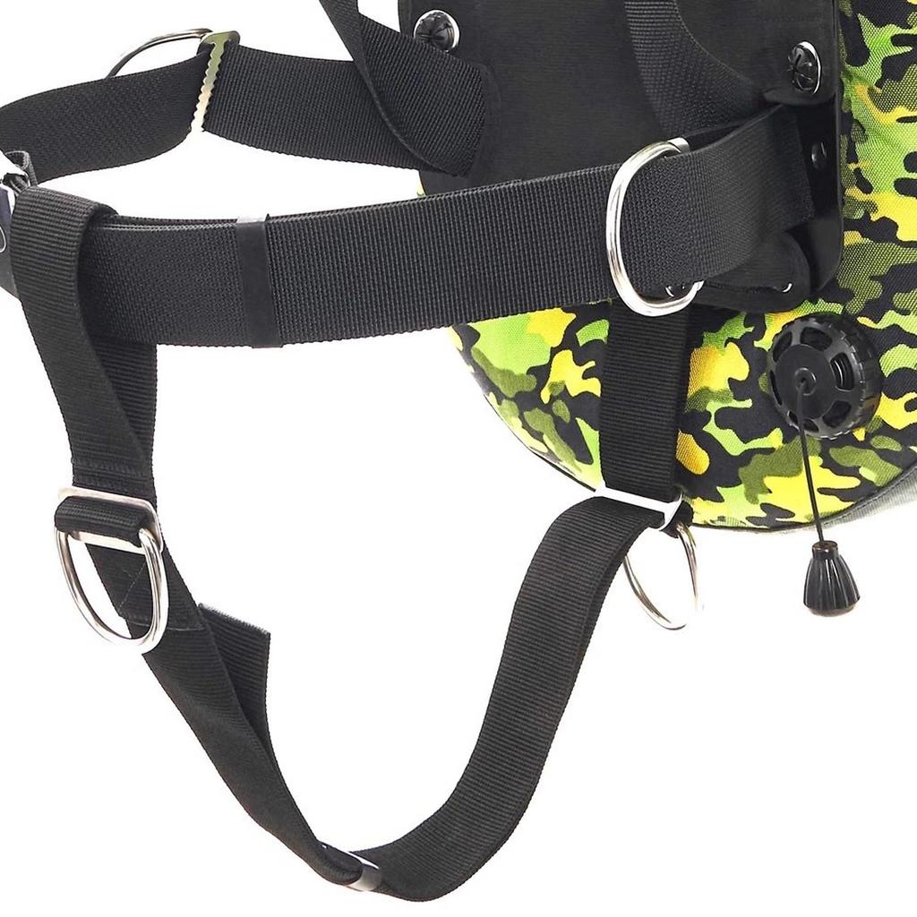 Adjustable Tech Dive Crotch Strap with Loop 5cm Universal Crotch Straps Technical Dive Free Diving Gear Accessories