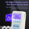 Programmable Thermostat Outlet Plug for Space Heaters 110~220V Heavy Duty
