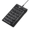 Sanwa Supply NT-19UH2BKN2 Programmable Numeric Keypad with Assignment Function, Wired USB Connection, Membrane, 23 Keys + Switch Button