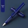Zhengzi Student Fountain Pen - Iridium Gold 0.5mm Nib, 0.38mm Replaceable Ink Capsule, Steel Construction