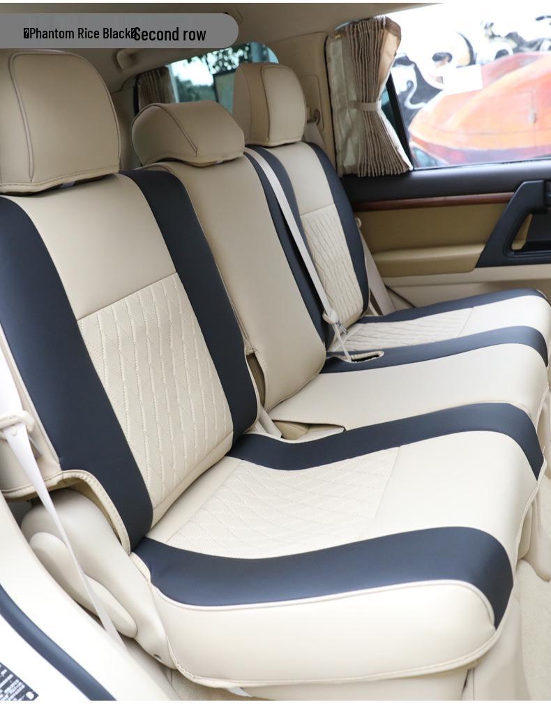 08-20 Land Cruiser Seat Covers: All-Season Full Coverage Interior Upgrade