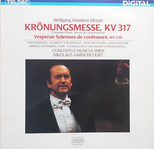 LP Record WOLFGANG AMADEUS MOZART - JOAN RODG - Missa In C Major K. 317 "Coronation 643535 TELDEC 1987 Germany Classical Used