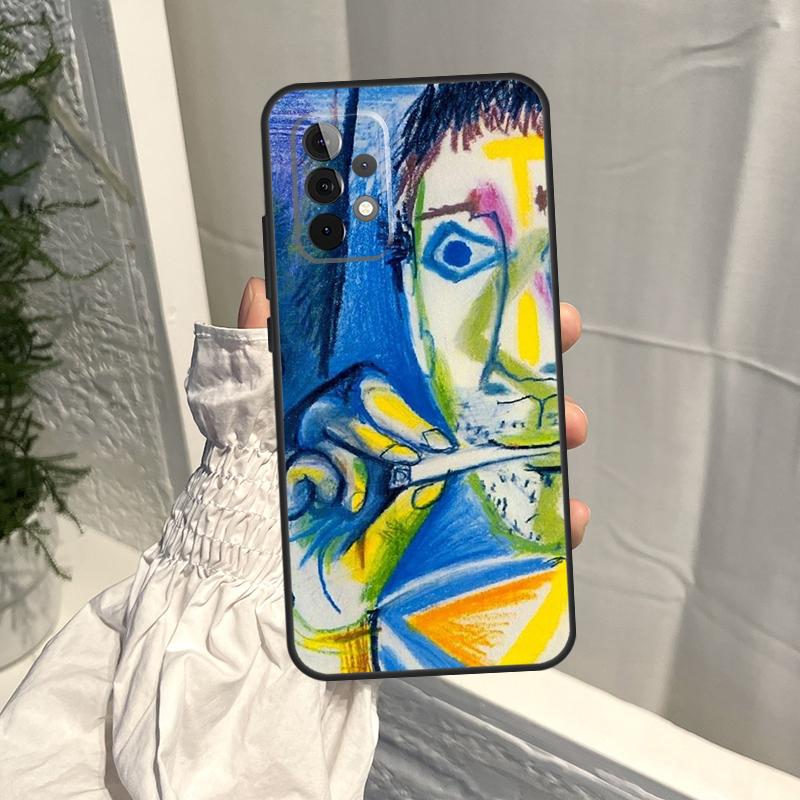 Picasso Abstract Art Painting Case For Samsung Galaxy A56 A36 A16 A06 A54 A34 A14 A13 A53 A12 A22 A32 A52 A35 A15 A55 A17