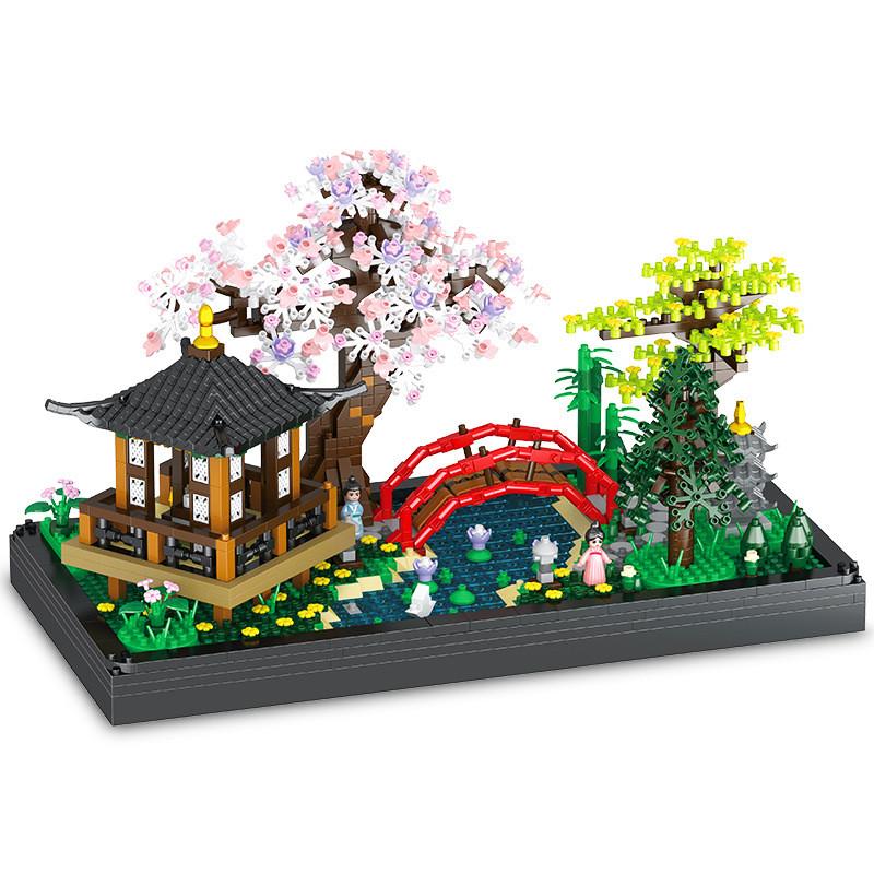 Garden Zen Assembling Building Block Toys Ornaments For Daily Childrens Gift