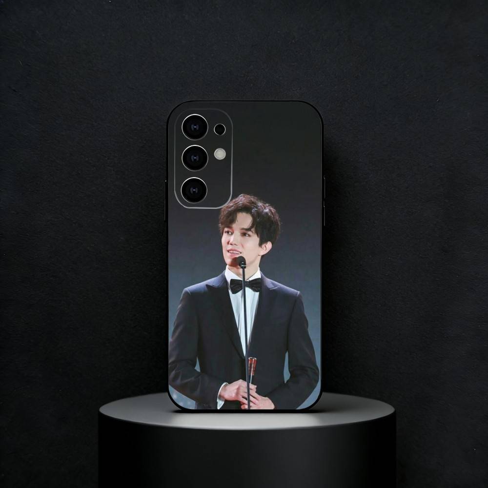 Husă de telefon D-Dimash Kudaibergen Qudaibergen Pentru Samsung S25,S24,S21,S22,S23,S30,Ultra,S20,Plus,Fe,Note,5G Capac Negru