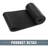 Car Hand Sewn DIY Steering Wheel Cover Breathable Comfortable 32-35cm Stitch On Wrap Cover Microfiber Leather Black Stitches