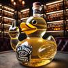 Funny French Bulldog Whiskey Bottle, Humor Novelty Decanter, Creative Gift, 250ml Clear Glass