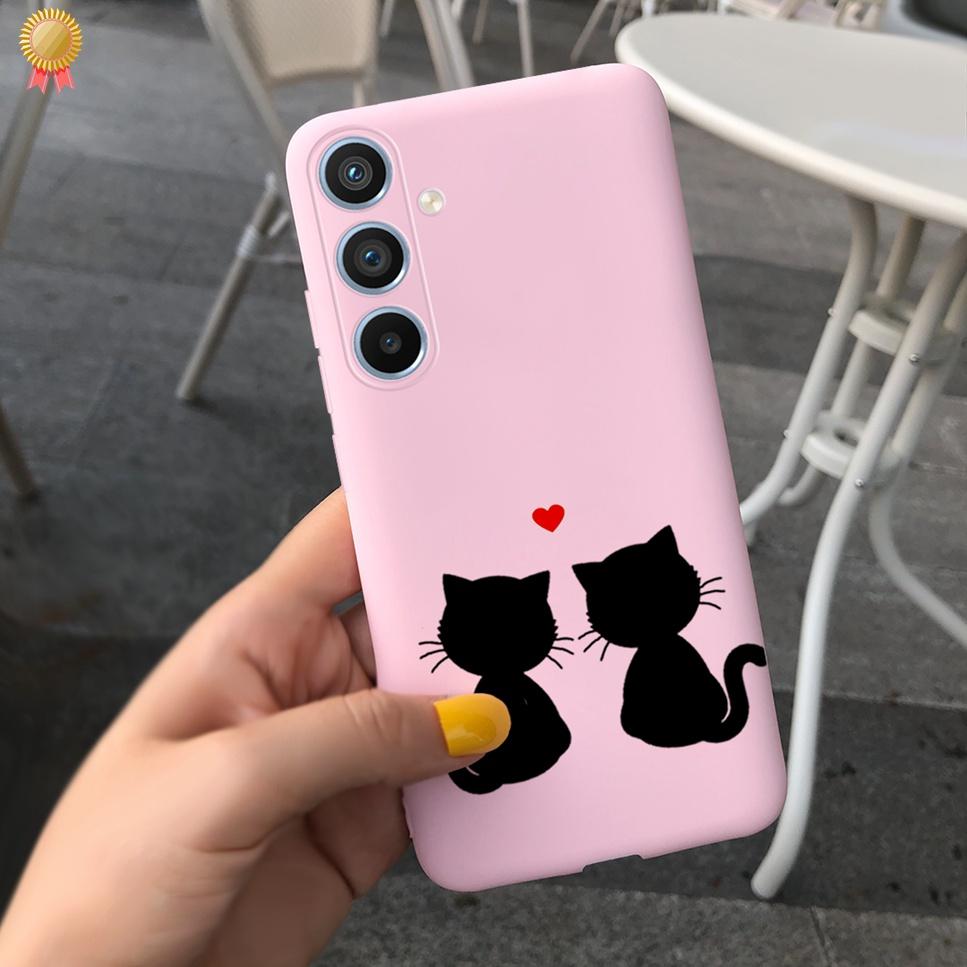 For Samsung Galaxy A24 A 24 4G Case Cute Shockproof Silicone Cartoon Back Cover For Samsung A24 SM-A246M A 24 Funda