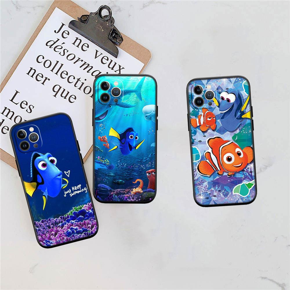 CJ52 Finding Nemo Soft Shell Phone Case for iPhone SE X XS XR 11 16E 17 Pro Max Air 8 7 6 6s Plus