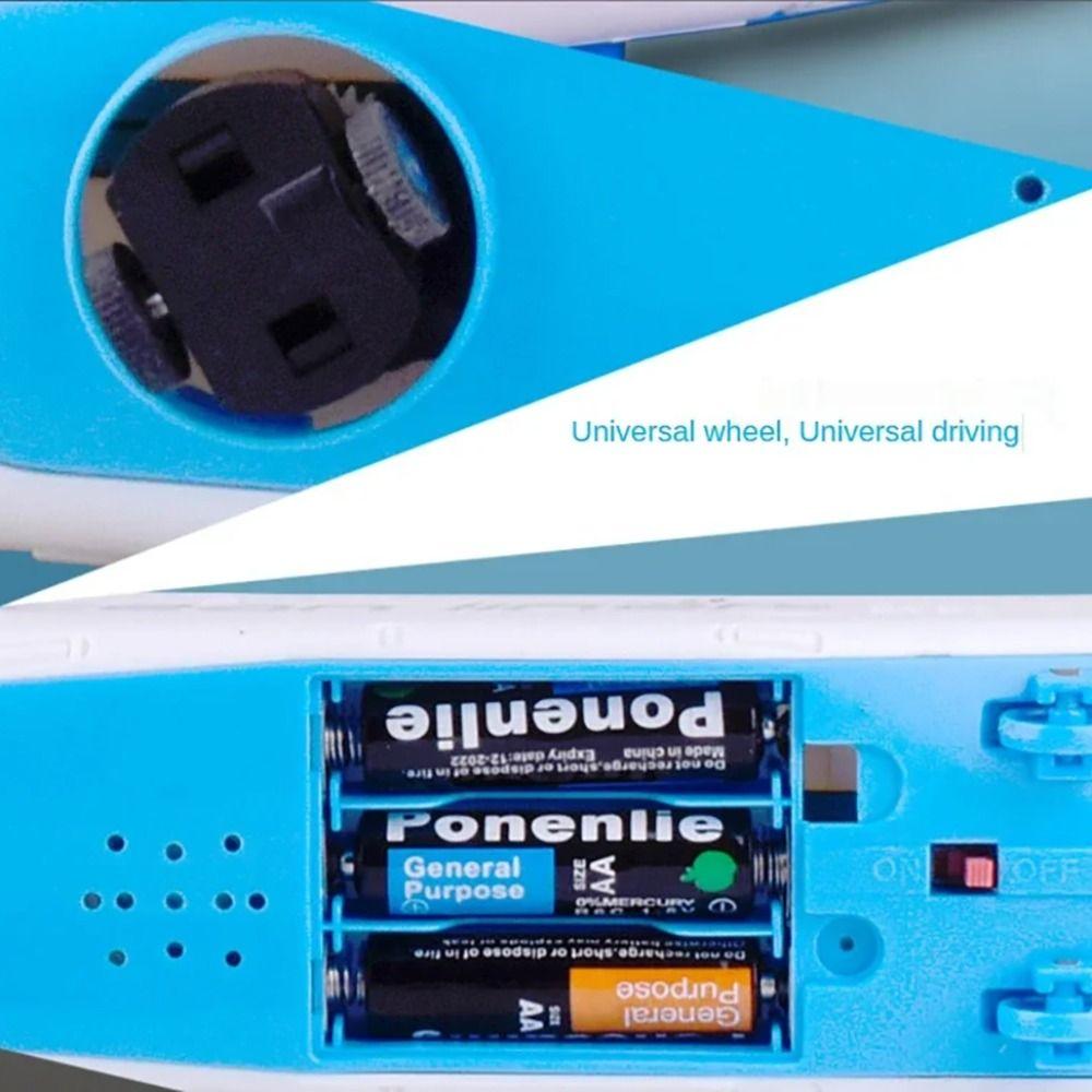 Automatisches Lenken Kreuzfahrtschiff Spielzeug Blinklicht Kind Nautisches Spielzeug Geschenk Elektrisches Boot Spielzeug