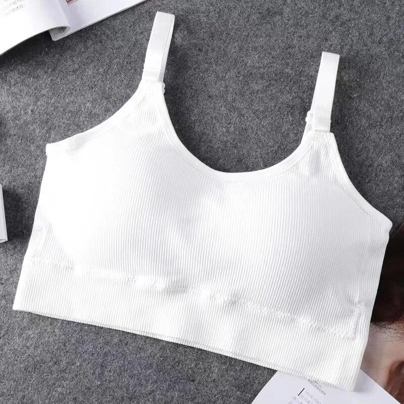 Women Seamless Brassiere Bra Full Cup Breathable Bralette Wire Free Comfort Sleep Bra Running Fitness Top High Quality Sport Top