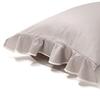Francfranc Luance Pillowcase, 700x500, Gray x White