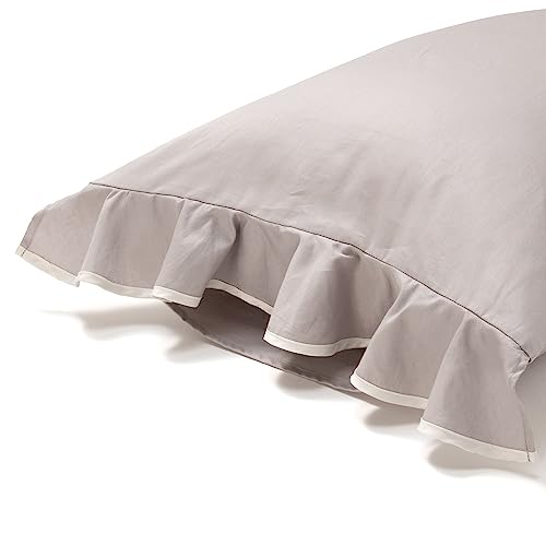 Francfranc Luance Pillowcase, 700x500, Gray x White