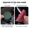 For Toyota Camry Crown Majesta Highlander Land Cruiser Car Water Cup Pads Leather Alloy Coaster non-slip Mat Interior Accessorie