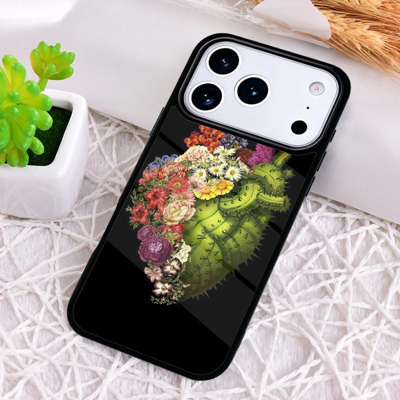 Heart Art Phone Case for iPhone 17 Air 16 15 11 12 14 13 Pro Max Shockproof Cover