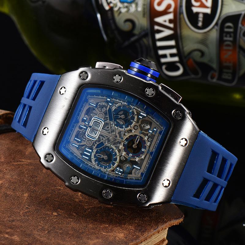 Barrel-type Youth and Fashion Small Three-pin Sports Six-pin Multi-functional Quartz Watch