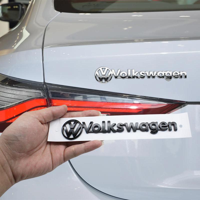 VW ABS Znak Logo Auta Zadní Znak na Kufr Samolepky Decals Příslušenství Pro Volkswagen Polo Golf CC GTI Passat 4 Tiguan Motion Touran