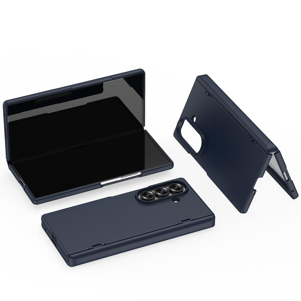 Skin-friendly Feel Automatic Spring Hinge Built-in Magnetic Glass Protective Film Case For Samsung Galaxy Z Fold 7 Protect Cover