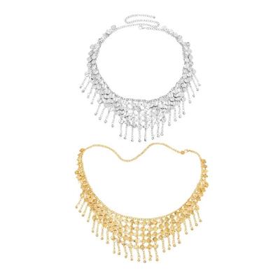 Hiphop Mode Metalen Taille Riem Minimalistische Strand Lichaamsketting Veelzijdige Ketting voor het Verbeteren van Outfits