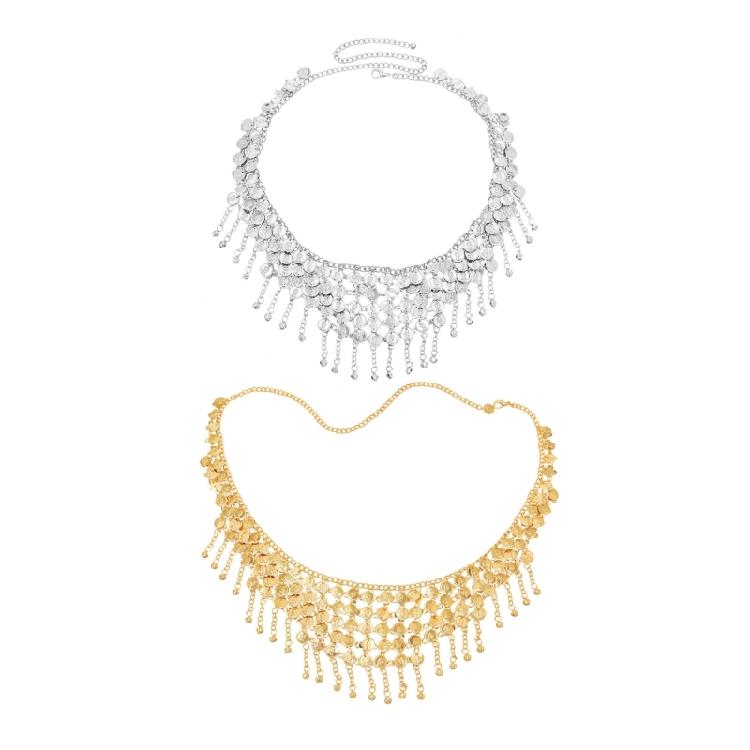 Hiphop Mode Metalen Taille Riem Minimalistische Strand Lichaamsketting Veelzijdige Ketting voor het Verbeteren van Outfits