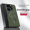 Retro Leather Magnetic Phone Case For iPhone 17 16 11 12 13 14 15 Pro Max Plus Business Camera Protection Shockproof Thin Cover