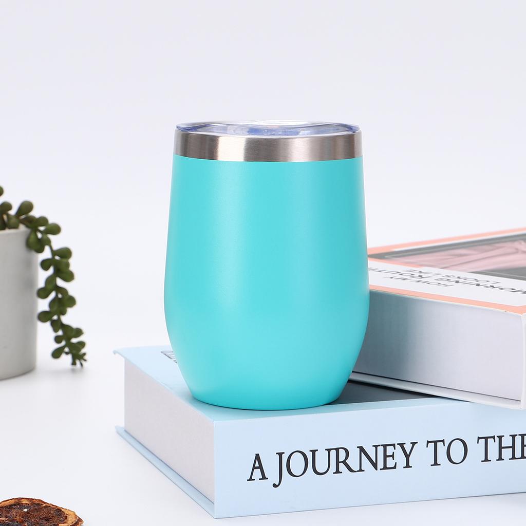 Eggshell Cup 304 Stainless Steel Double-layer Thermos Cup Cold Keeping Mini Egg Cup