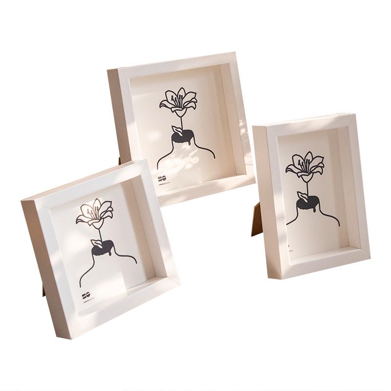 Wash Photos and Transform Into 6-inch, 7-inch, 8-inch A4 Wall-Mounted Square Photo Frames & Stands