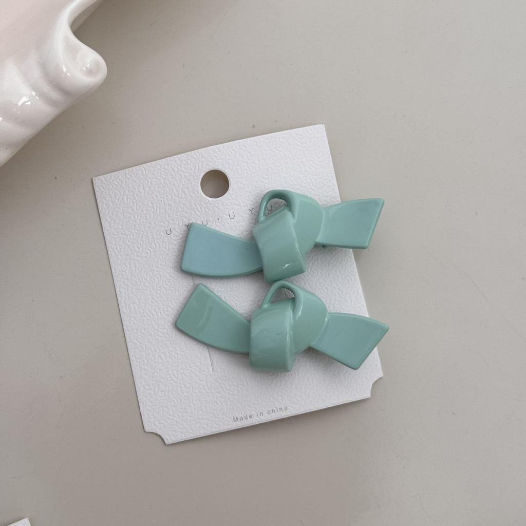 Mini Hair Pins and Clips Korean Accessories for Women Girl Bow Leading Fashion Trendy Popular Cute Kawaii Sweets Kpop  Fairy