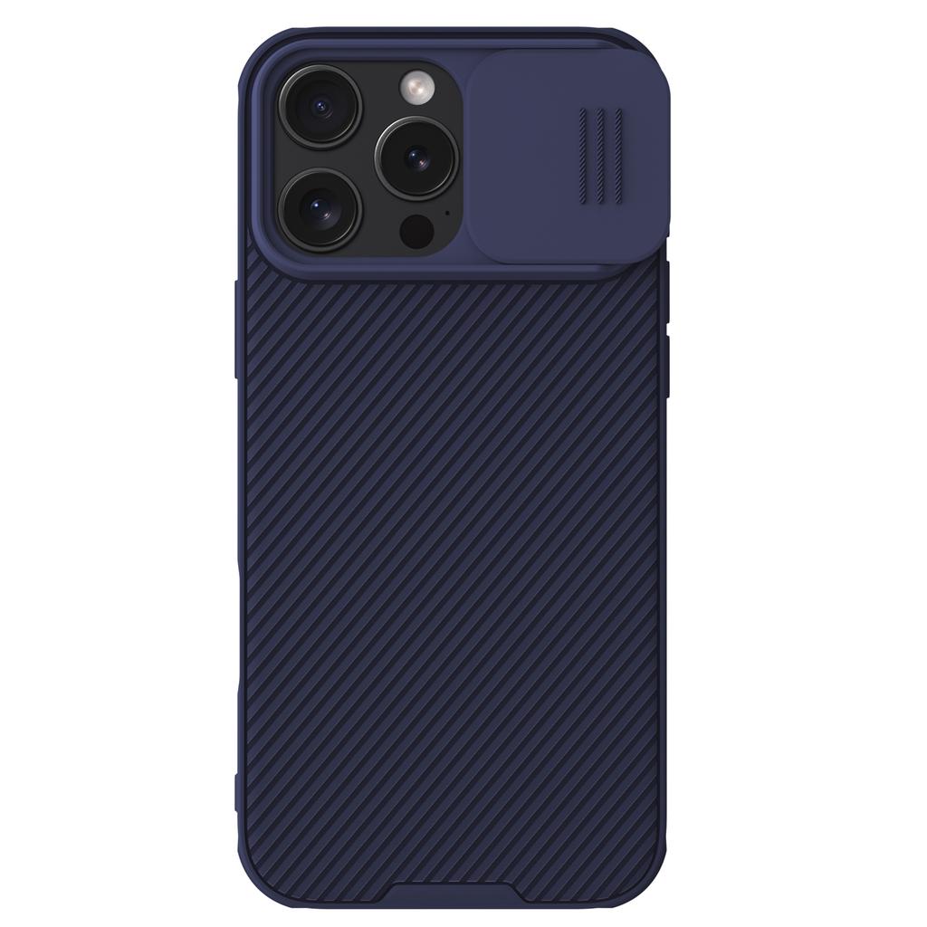 NILLKIN Camshield Pro Series for iPhone 16 Pro Max Case PC+TPU Slide Camera Lid Phone Cover