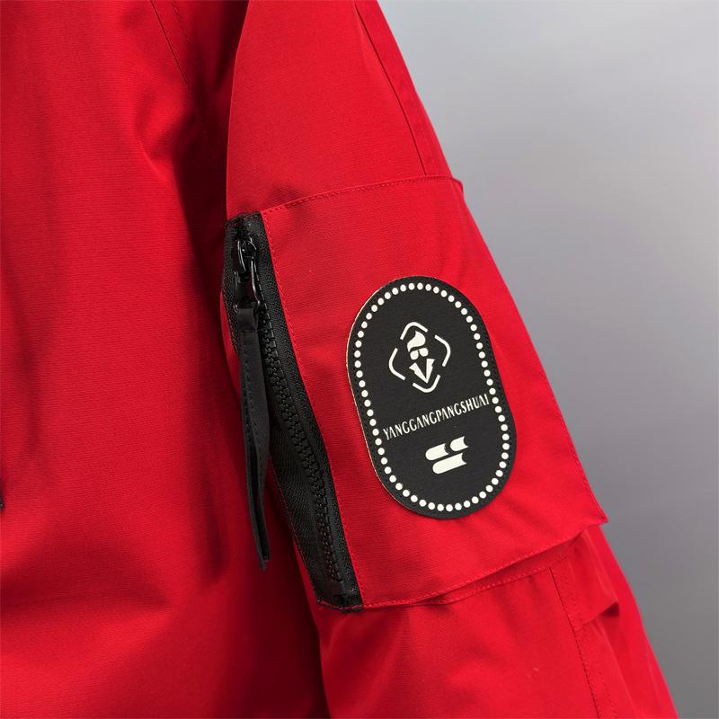 Μεγάλο Μέγεθος 4XL-10XL Μοντέρνα Ανδρικά Πάρκα Χειμερινό Παλτό με Κουκούλα Casual Φαρδιά Παχιά Ζεστά Εξωτερικά Ρούχα Oversize Ανδρικά Μπουφάν