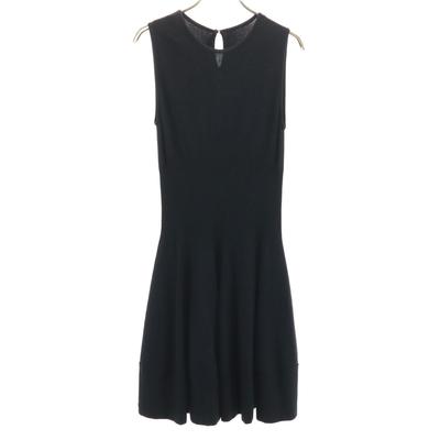DAISY LIN PARIS Made In Japan No Sleeve Knit Knee-length Dress 38 Black Women Used