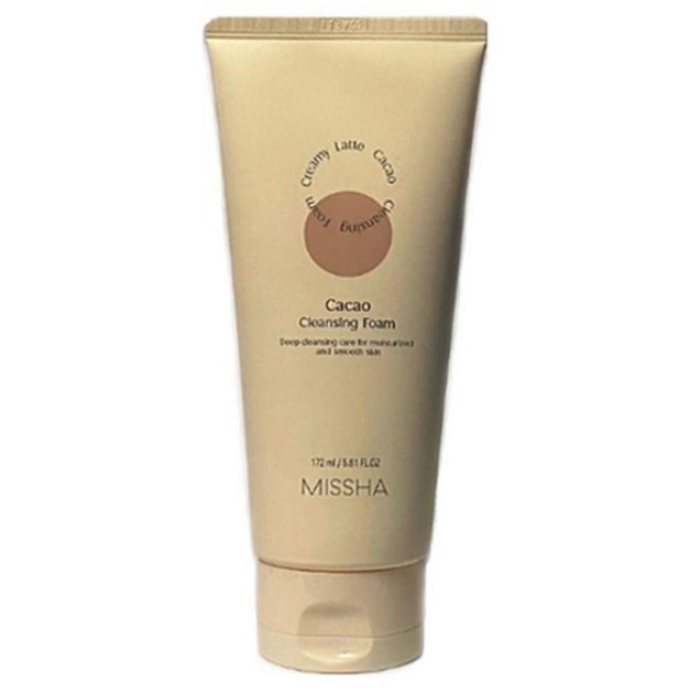 Missha Creamy Latte Cleansing Foam Cacao, 172ml, 1 piece