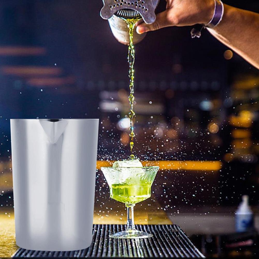 Stainless Steel Cocktail Shaker Mixer Drink Mixing Glass Bartender DIY Tools