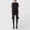 Burberry SS21 Drop Shoulder Sleeve T Shirt Women's Black 80430571
