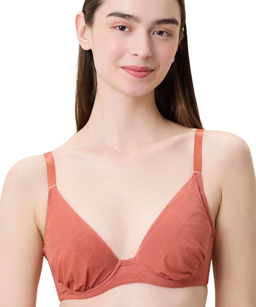 

Unnanacool JB4103 Compact and Fits up to G Plus Sizes Simple Women s Bra, Volume-Reducing, Cup, [Small-Looking Bra, Design]
