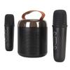 Wireless Karaoke Speakers RGB Light  5.3 Speaker with 2 Wireless Microphones Portable Karaoke Machine for Family Party