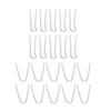 10PCS Sound Aid Tubes Replacement Easy Installation Accessory Silicone Preformed Earmold Tube