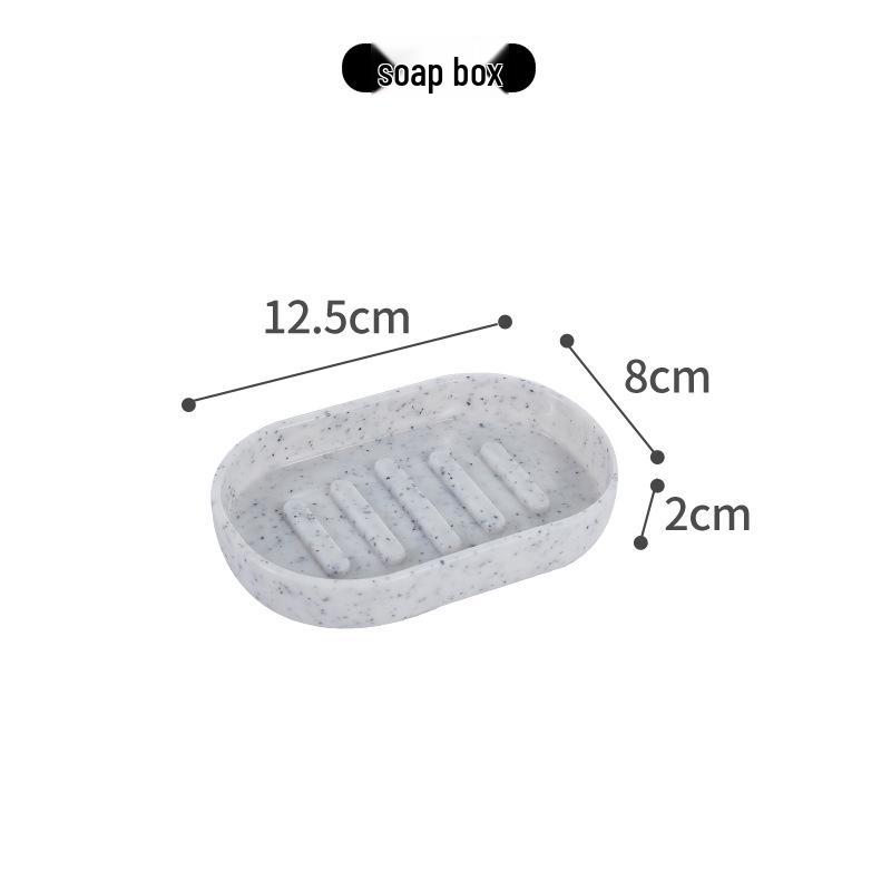 

Скандинавский минималистичный набор для ванной под мрамор: Элегантная коллекция из 4 предметов с сочетающимися стилями