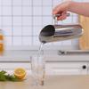 Ergonomic Handle Stainless Steel Pitcher Stainless Steel Coffee Pitcher  Coffee Container