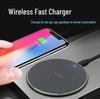 Ultra-Thin 15W Aluminum Wireless Charger, Compatible with Huawei & Apple Phones