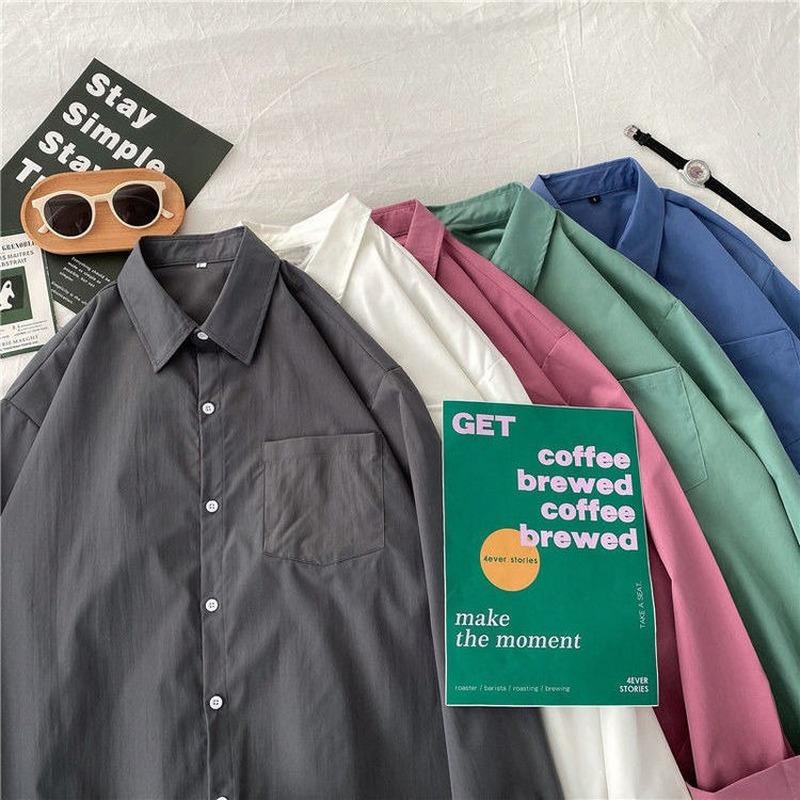 Cotton Shirts Spring Autumn Women Long Sleeve White Shirt Female Large Size Solid Korean Style Casual Blouses