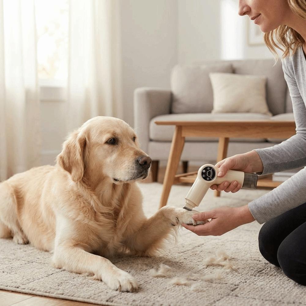 Quiet Operation Pet Grooming Tool Detachable Electric Hair Trimmer Dog Paw Grooming