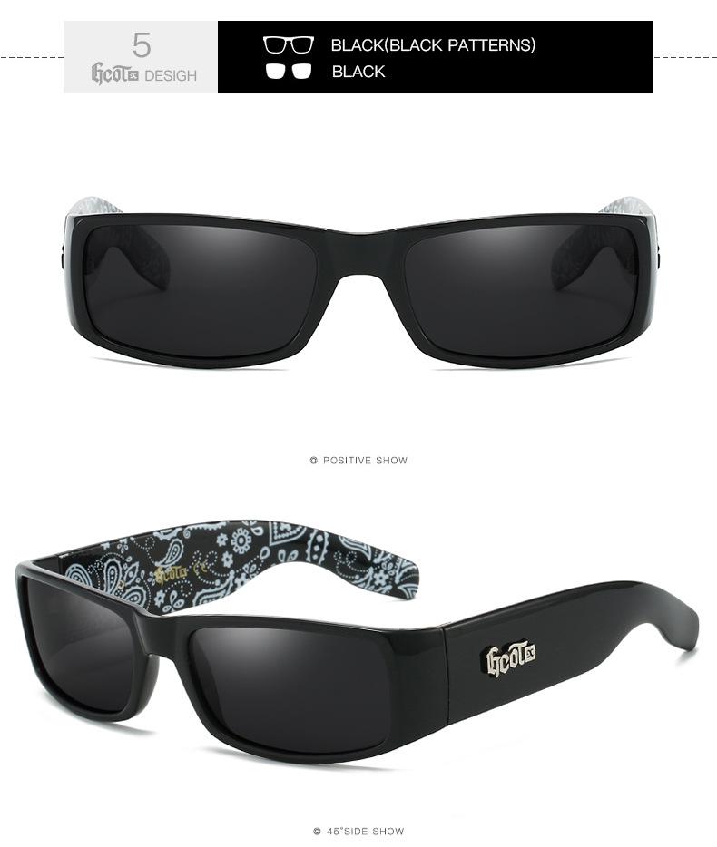 Occhiali da Sole Polarizzati GCOTX Stile Biker Chicano G662