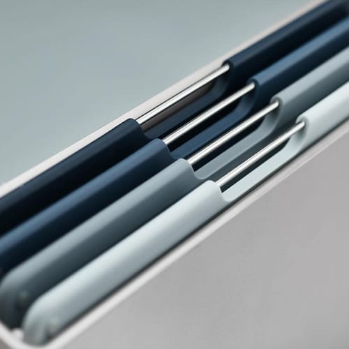 Joseph Joseph Folio Large Sky Cutting Board, Set of 4, Dishwasher Safe, Storage, Authentic Product, 60193