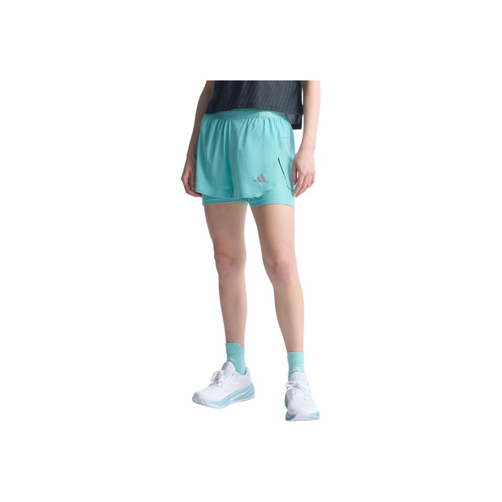 Adidas Climacool ADI365 2-In-1 Quick-Dry Running Shorts Women Shorts KE2281