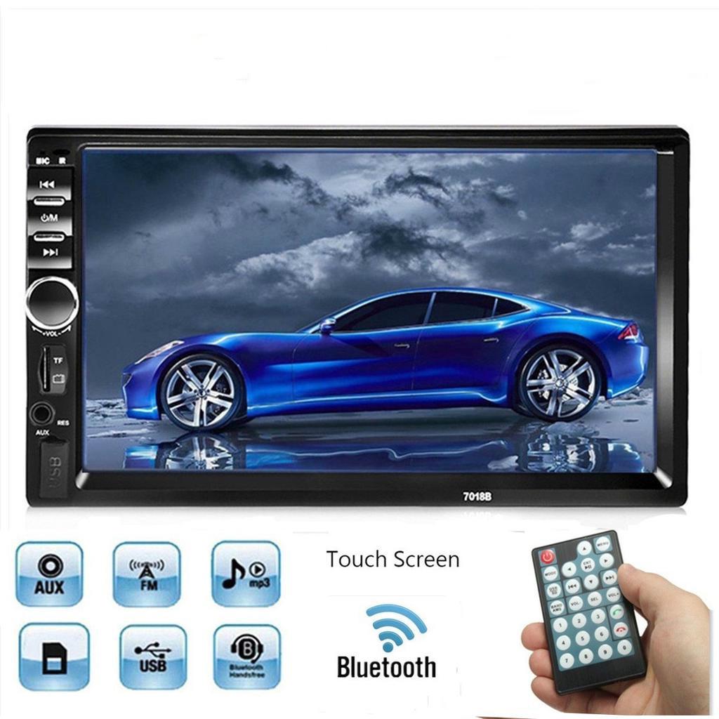 2Din HD In Dash Touch Screen Car Stereo Radio BT Function FM AUX USB