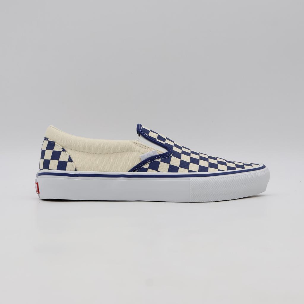 VN000EG59Y0 Vans Skate Slip-On Blue Checkerboard (Men's)