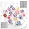 Silicone Crafting Mold Geometric Shape Handmade Beads Supplies Silicone Texture Suitable for Craft and Studio Projects