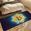 Floor Mat Non-slip Foot Rug for Entryway Love Bitcoin Hallway Carpet Kitchen Water Adsorbed Rugs Fluffy Bedside Mats Home Decor