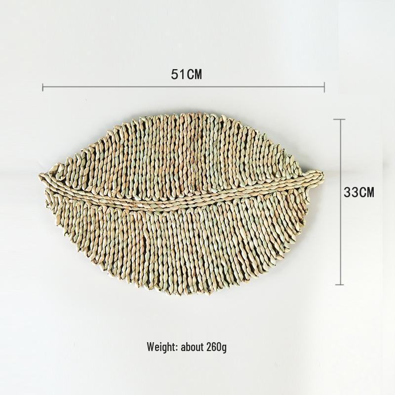 Ethnic Moroccan Style Woven Straw Wall Hanging for Sofa or Bedside